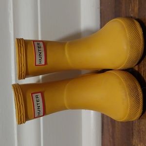 Hunter Toddler Size 6 Yellow Rainboots